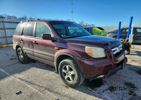 2007 Honda Pilot Ex z USA, uszkodzony, nr VIN 5FNYF18407B016998